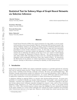 Statistical Test for Saliency Maps of Graph Neural Networks via Selective Inference