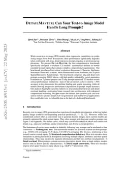 DetailMaster: Can Your Text-to-Image Model Handle Long Prompts?