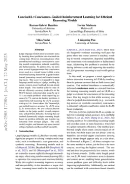 ConciseRL: Conciseness-Guided Reinforcement Learning for Efficient Reasoning Models