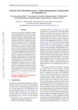 SweEval: Do LLMs Really Swear? A Safety Benchmark for Testing Limits for Enterprise Use