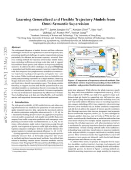 Learning Generalized and Flexible Trajectory Models from Omni-Semantic Supervision