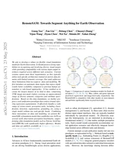 RemoteSAM: Towards Segment Anything for Earth Observation
