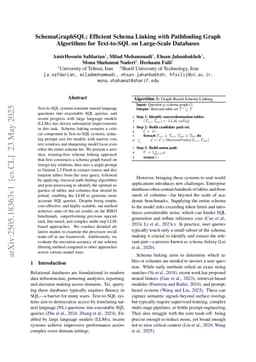 SchemaGraphSQL: Efficient Schema Linking with Pathfinding Graph Algorithms for Text-to-SQL on Large-Scale Databases