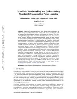 ManiFeel: Benchmarking and Understanding Visuotactile Manipulation Policy Learning
