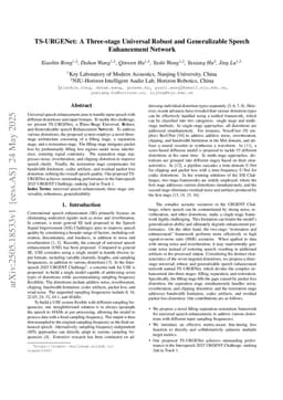 TS-URGENet: A Three-stage Universal Robust and Generalizable Speech Enhancement Network