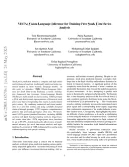 VISTA: Vision-Language Inference for Training-Free Stock Time-Series Analysis