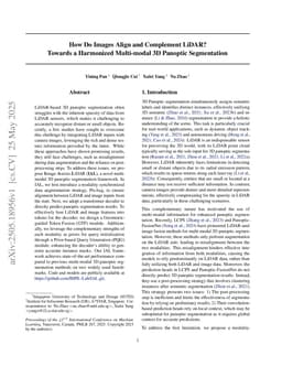 How Do Images Align and Complement LiDAR? Towards a Harmonized Multi-modal 3D Panoptic Segmentation