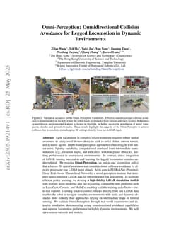 Omni-Perception: Omnidirectional Collision Avoidance for Legged Locomotion in Dynamic Environments