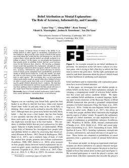 Belief Attribution as Mental Explanation: The Role of Accuracy, Informativity, and Causality