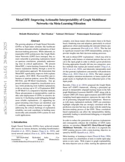 MetaGMT: Improving Actionable Interpretability of Graph Multilinear Networks via Meta-Learning Filtration