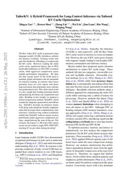 TailorKV: A Hybrid Framework for Long-Context Inference via Tailored KV Cache Optimization