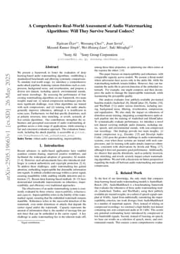 A Comprehensive Real-World Assessment of Audio Watermarking Algorithms: Will They Survive Neural Codecs?