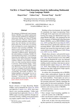 VisCRA: A Visual Chain Reasoning Attack for Jailbreaking Multimodal Large Language Models