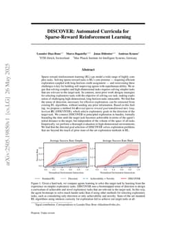 DISCOVER: Automated Curricula for Sparse-Reward Reinforcement Learning