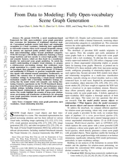 From Data to Modeling: Fully Open-vocabulary Scene Graph Generation