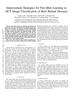Improvement Strategies for Few-Shot Learning in OCT Image Classification of Rare Retinal Diseases