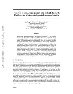 FLAME-MoE: A Transparent End-to-End Research Platform for Mixture-of-Experts Language Models