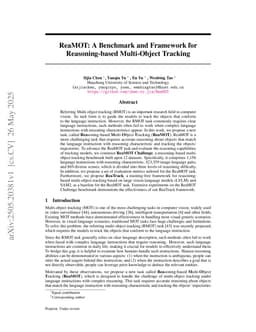 ReaMOT: A Benchmark and Framework for Reasoning-based Multi-Object Tracking