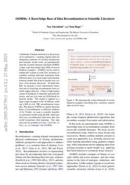 CHIMERA: A Knowledge Base of Idea Recombination in Scientific Literature