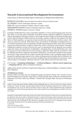 Towards Conversational Development Environments: Using Theory-of-Mind and Multi-Agent Architectures for Requirements Refinement