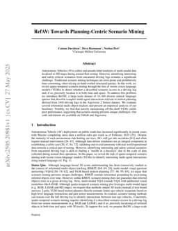RefAV: Towards Planning-Centric Scenario Mining