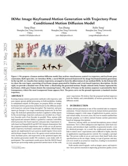 IKMo: Image-Keyframed Motion Generation with Trajectory-Pose Conditioned Motion Diffusion Model