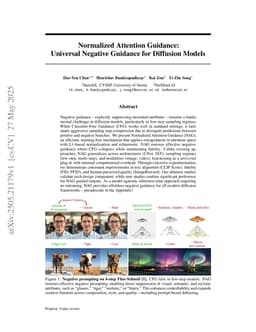 Normalized Attention Guidance: Universal Negative Guidance for Diffusion Models