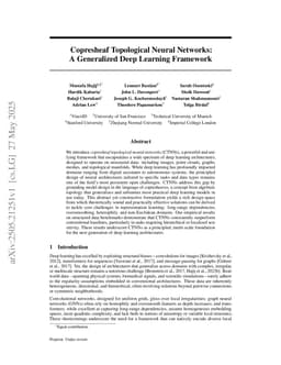 Copresheaf Topological Neural Networks: A Generalized Deep Learning Framework