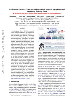 Breaking the Ceiling: Exploring the Potential of Jailbreak Attacks through Expanding Strategy Space