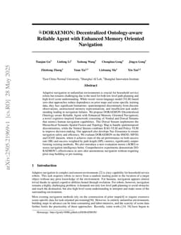 DORAEMON: Decentralized Ontology-aware Reliable Agent with Enhanced Memory Oriented Navigation