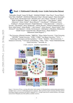 Pearl: A Multimodal Culturally-Aware Arabic Instruction Dataset