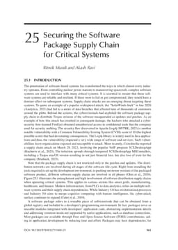 Securing the Software Package Supply Chain for Critical Systems