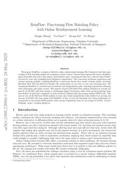 ReinFlow: Fine-tuning Flow Matching Policy with Online Reinforcement Learning