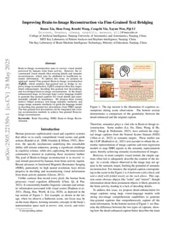 Improving Brain-to-Image Reconstruction via Fine-Grained Text Bridging