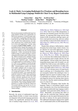 Look & Mark: Leveraging Radiologist Eye Fixations and Bounding boxes in Multimodal Large Language Models for Chest X-ray Report Generation
