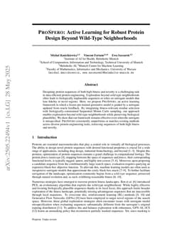 ProSpero: Active Learning for Robust Protein Design Beyond Wild-Type Neighborhoods