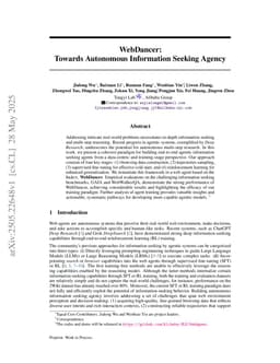 WebDancer: Towards Autonomous Information Seeking Agency