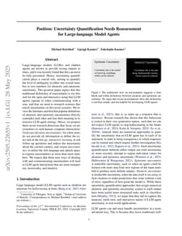Position: Uncertainty Quantification Needs Reassessment for Large-language Model Agents