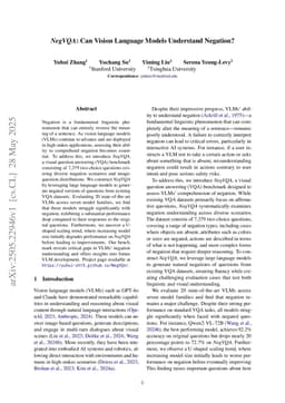 NegVQA: Can Vision Language Models Understand Negation?