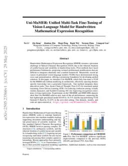 Uni-MuMER: Unified Multi-Task Fine-Tuning of Vision-Language Model for Handwritten Mathematical Expression Recognition