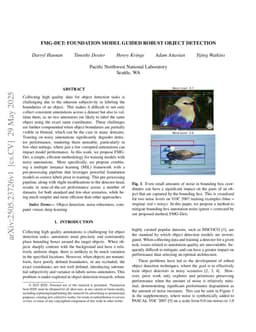 FMG-Det: Foundation Model Guided Robust Object Detection