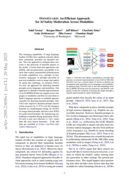 OMNIGUARD: An Efficient Approach for AI Safety Moderation Across Modalities