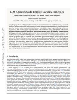 LLM Agents Should Employ Security Principles