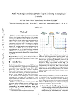 Auto-Patching: Enhancing Multi-Hop Reasoning in Language Models
