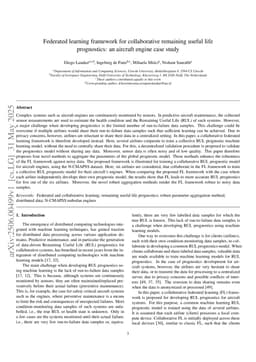 Federated learning framework for collaborative remaining useful life prognostics: an aircraft engine case study
