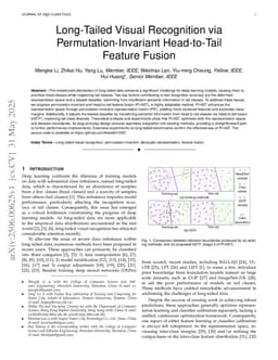 Long-Tailed Visual Recognition via Permutation-Invariant Head-to-Tail Feature Fusion
