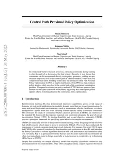 Central Path Proximal Policy Optimization