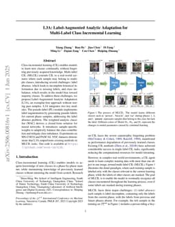 L3A: Label-Augmented Analytic Adaptation for Multi-Label Class Incremental Learning