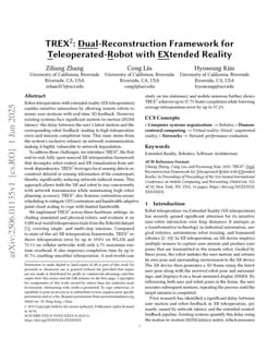 Understanding and Mitigating Network Latency Effect on Teleoperated-Robot with Extended Reality