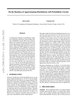On the Hardness of Approximating Distributions with Probabilistic Circuits